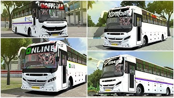 ZEDASTRA EICHER LIVERY PART-II🤍🔥|ZEDASTRA LIVERY RELEASED | Bussid V4.3.4 | Ani