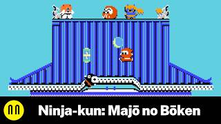 [NES] Ninja-kun: Adventure of Devil Castle - Full Playthrough No Death screenshot 5