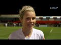 POST MATCH | Goal Scorer Rachel Daly on Aston Villa women's 3-2 Victory Over West Ham United Women