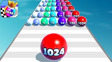 New Satisfying Mobile GAME Ball Merge Run All Levels Big Update Max Speed Run New Gaming