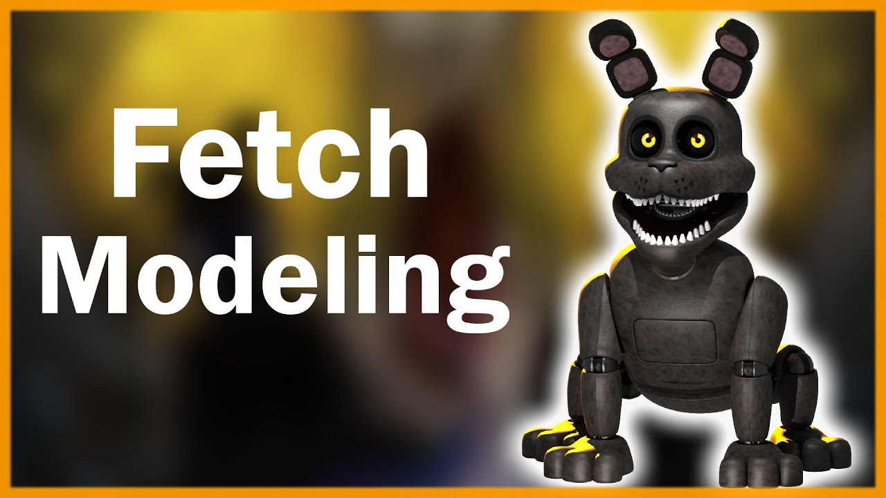 Making a Withered Chica model! (Speed Modeling) [BLENDER/FNAF] 