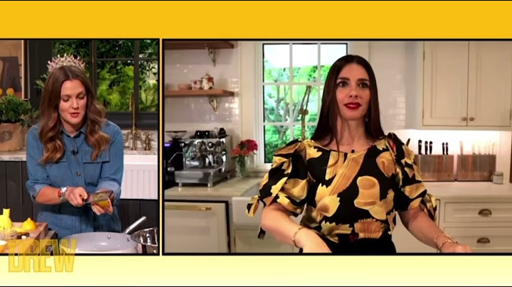 That Time Drew Barrymore and I Made Lemon Spaghetti