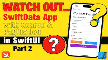 SwiftData Contact App in SwiftUI — Fast & Modern iOS Tutorial