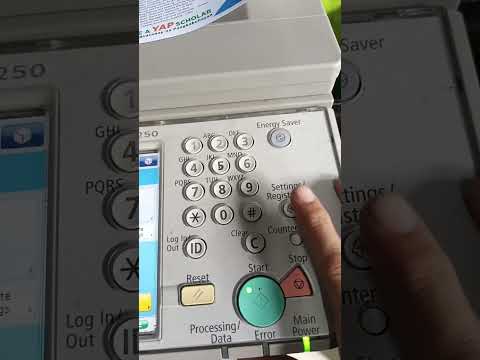 how to adjustment color calibrate in canon C5250