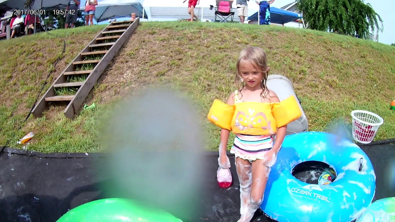 camera iphone 8 plus apk Slip N Slide Party 2018....Stella's wipeout