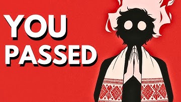 You’ll Only See This When You’ve Passed The Test