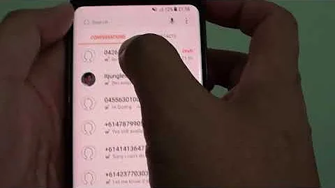 Samsung Galaxy S8: How to Enable / Disable MMS Delivery Reports