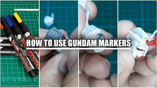 Attempting to paint the Sleeves markings with Gundam Markers - Any tips on  how to remove the excess paint? : r/Gunpla