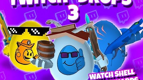 Twitch Drops 3!! | ShellShockers | New Nade, Hat, Stamp, etc...