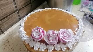 طريقة الكيكة مع التزين من الألف للياء