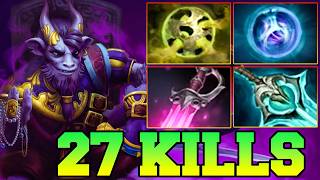 27 Kills Riki !! Riki Dota 2 Gameplay Guide Safe Lane Rampage Carry Best Item Build 7.40