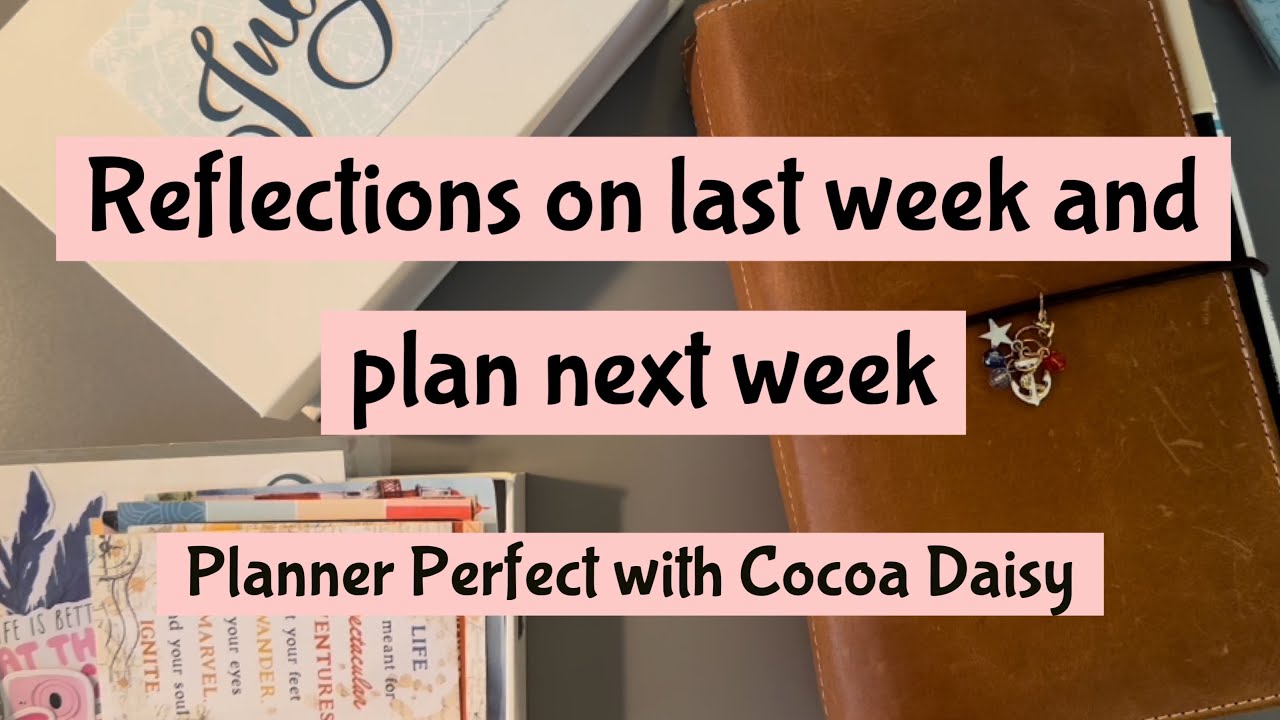 Weekly Time Stamped Planner