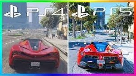 GTA 5 Expanded & Enhanced 4K On PS5 VS PS4   Comparing Current Gen VS Old Gen Grand Theft Auto 5!