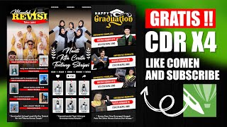 🔴🔴 Banner Wisuda Keren kekinian CdrX4