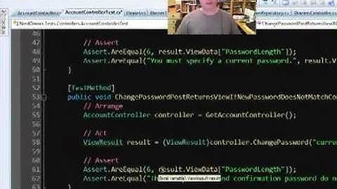 Test Review - NerdDinner
