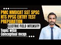 Electric field and electric field intensity || 10 & 12th class || lines of force || physics Mcqs