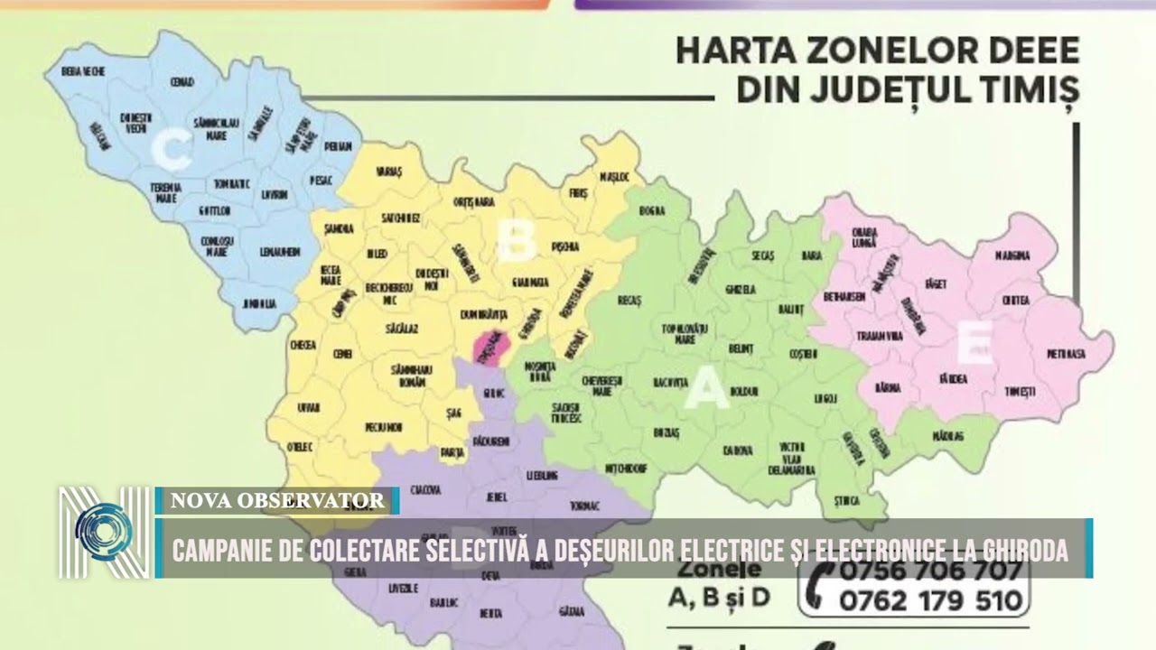 Campanie de colectare selectivă a deșeurilor electrice și electronice la Ghiroda