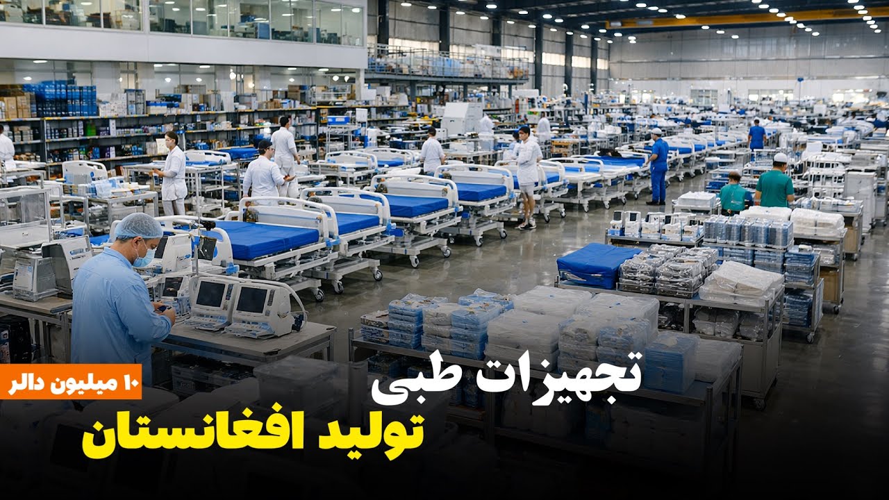 Внутри крупнейшего в Афганистане завода по производству медицинских изделий; инвестиции в размере...