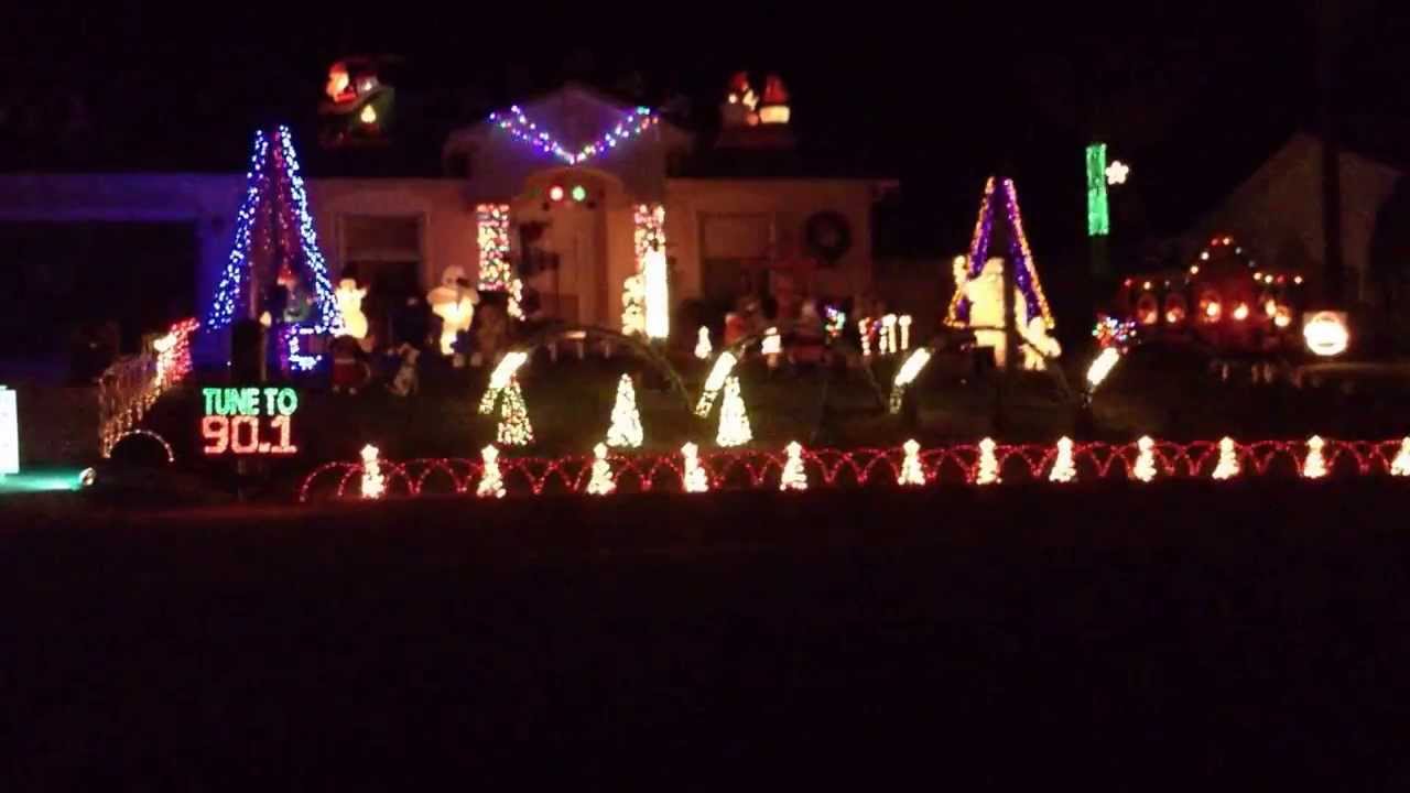 Christmas Lights Florida Home 2013 YouTube