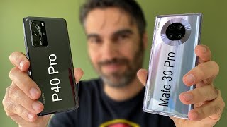 Huawei P40 Pro vs Mate 30 Pro | review comparativa en español