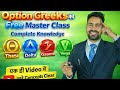Option Greeks की Complete Knowledge , बिलकुल आसान भाषा में 