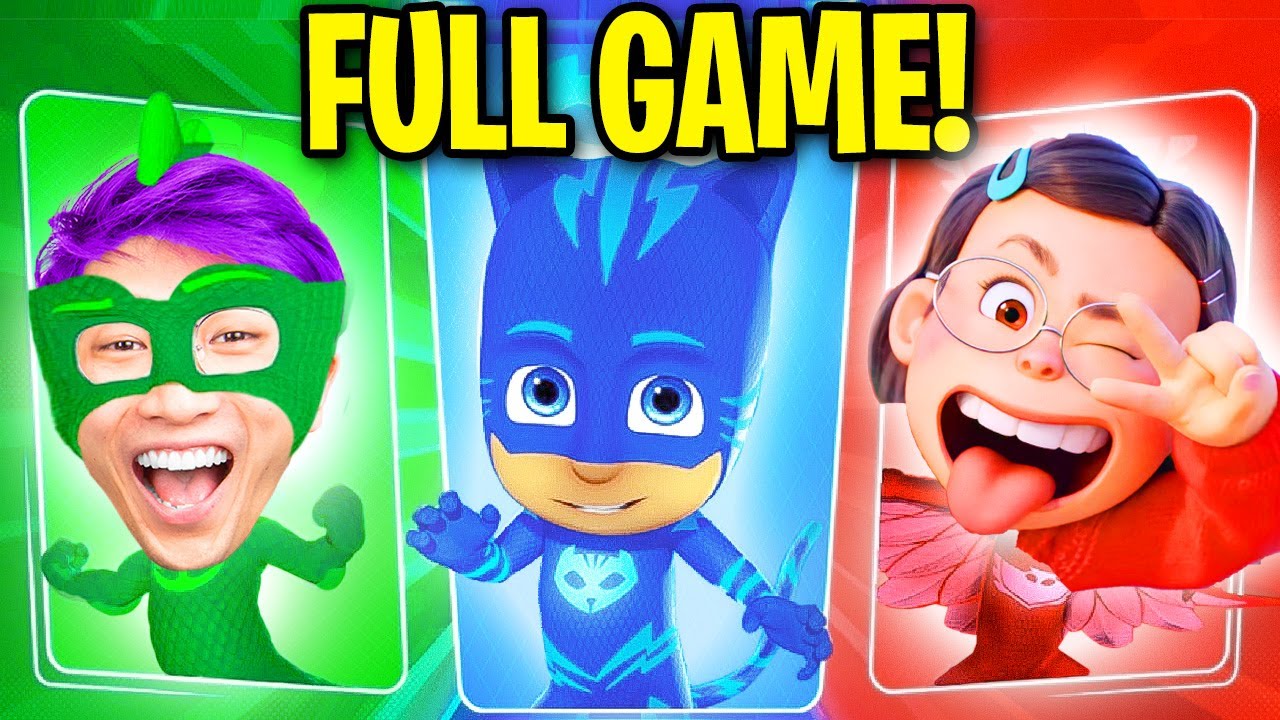 LANKYBOX Playing PJ MASKS: HEROES OF THE NIGHT! (NEW GAME *FULL GAMEPLAY  WALKTHROUGH*) 