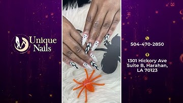 Discover the charm of Halloween-inspired nails this season