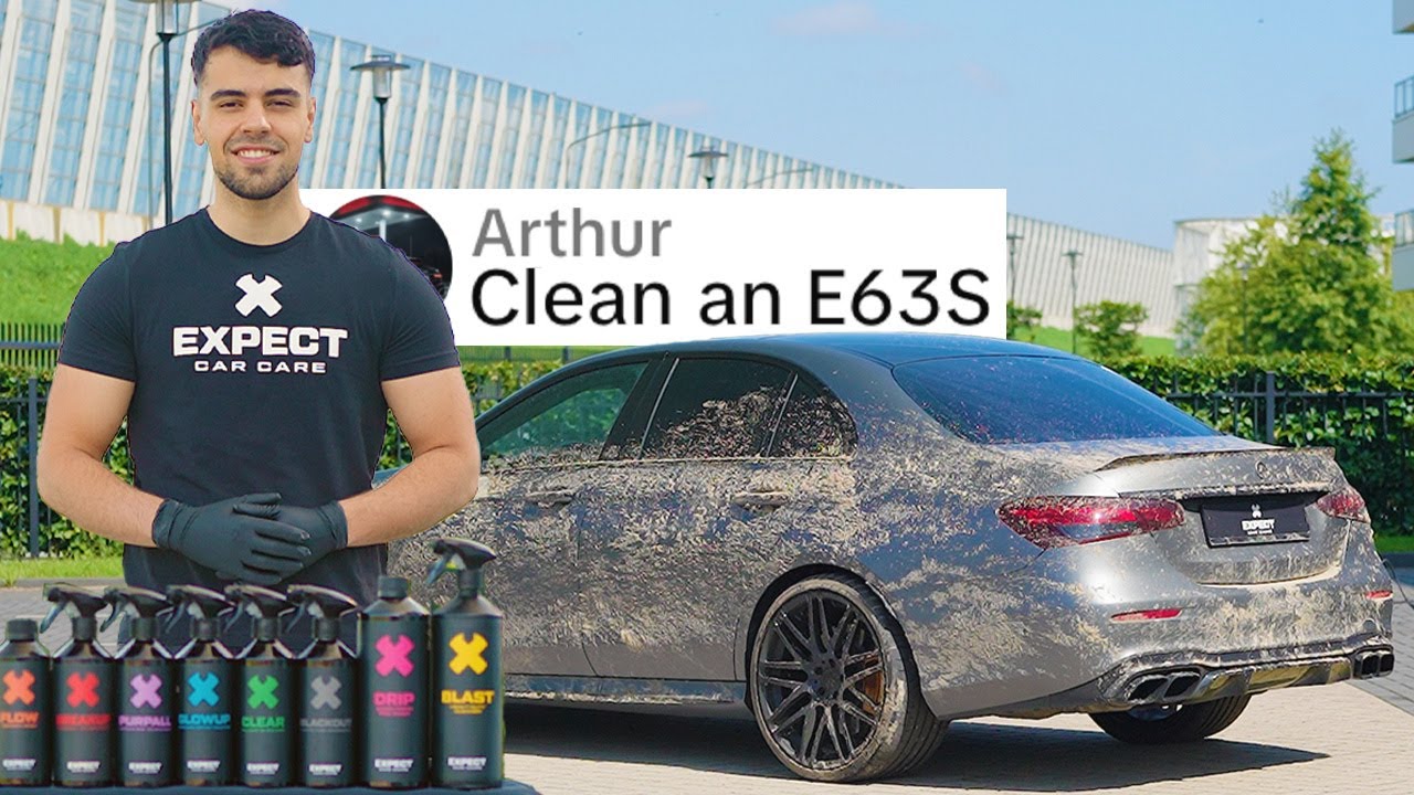 Let's clean an AMG E 63 S - YouTube
