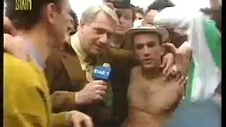 91-92 Sezonu Şampiyonu Beşiktaşın 4-3 Biten Galatasaray Galibiyetinin Son Saniyeleri Ve Sonrası .