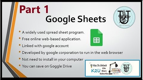Google Sheets | Grade 8 | Chapter 4 | Part 1 | PTB | Full Explanation in Urdu/Hindi | Easy Tutorial