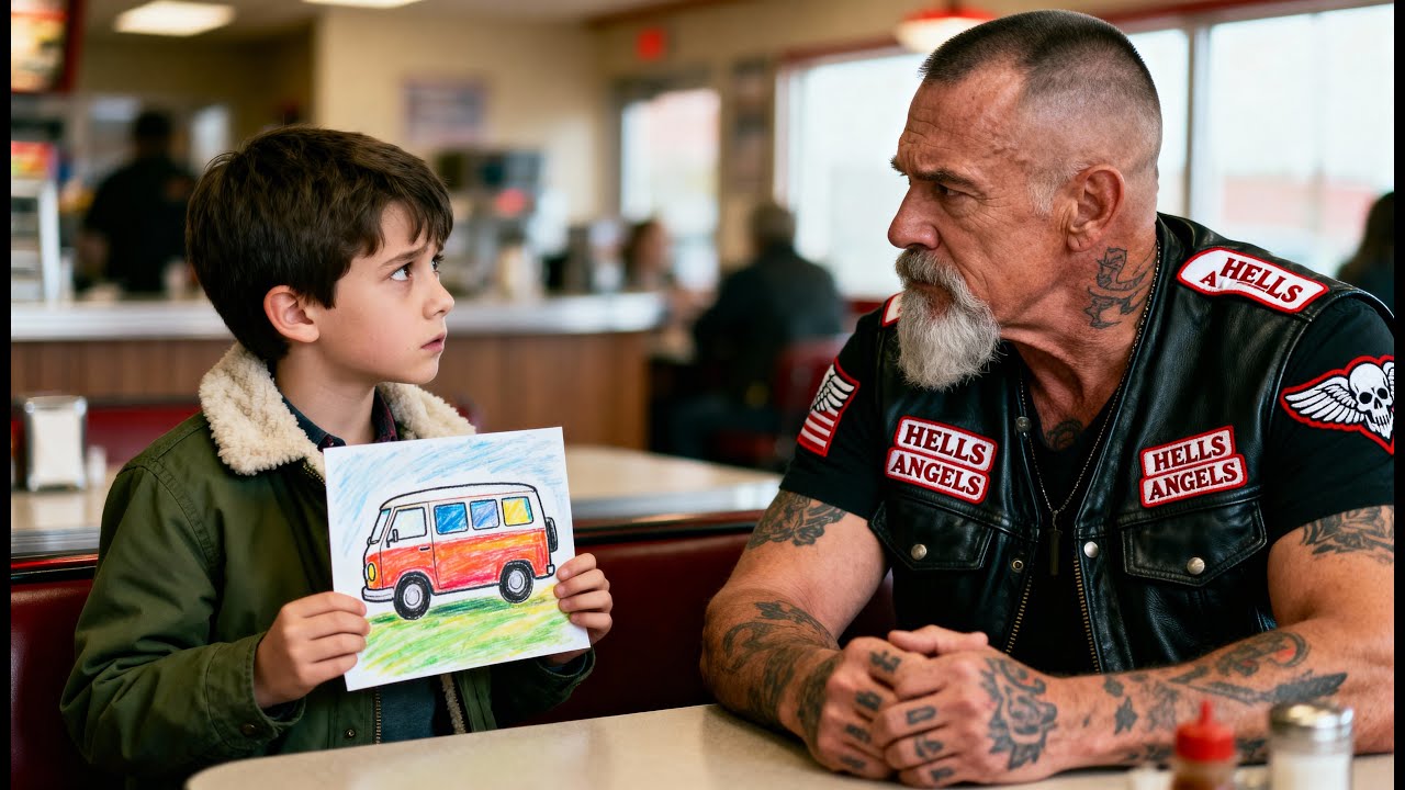 10-Year-old Walks Into Biker Bar With A Drawing: 'He Took My Twin Brother' - They Didn't Hesitate