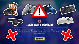 Are These Devices BANNED From Fortnite? (List Of Restricted Devices)