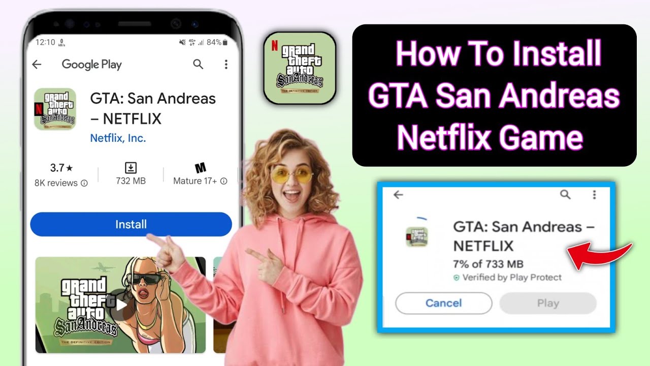 How to Install GTA San Andreas NETFLIX | Download GTA San Andreas ...