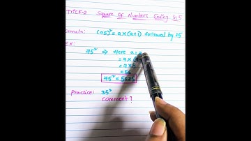 How to Square Numbers Ending in 5 Instantly | BrightMinds Math Hack #maths #mathstricks #mathisfun