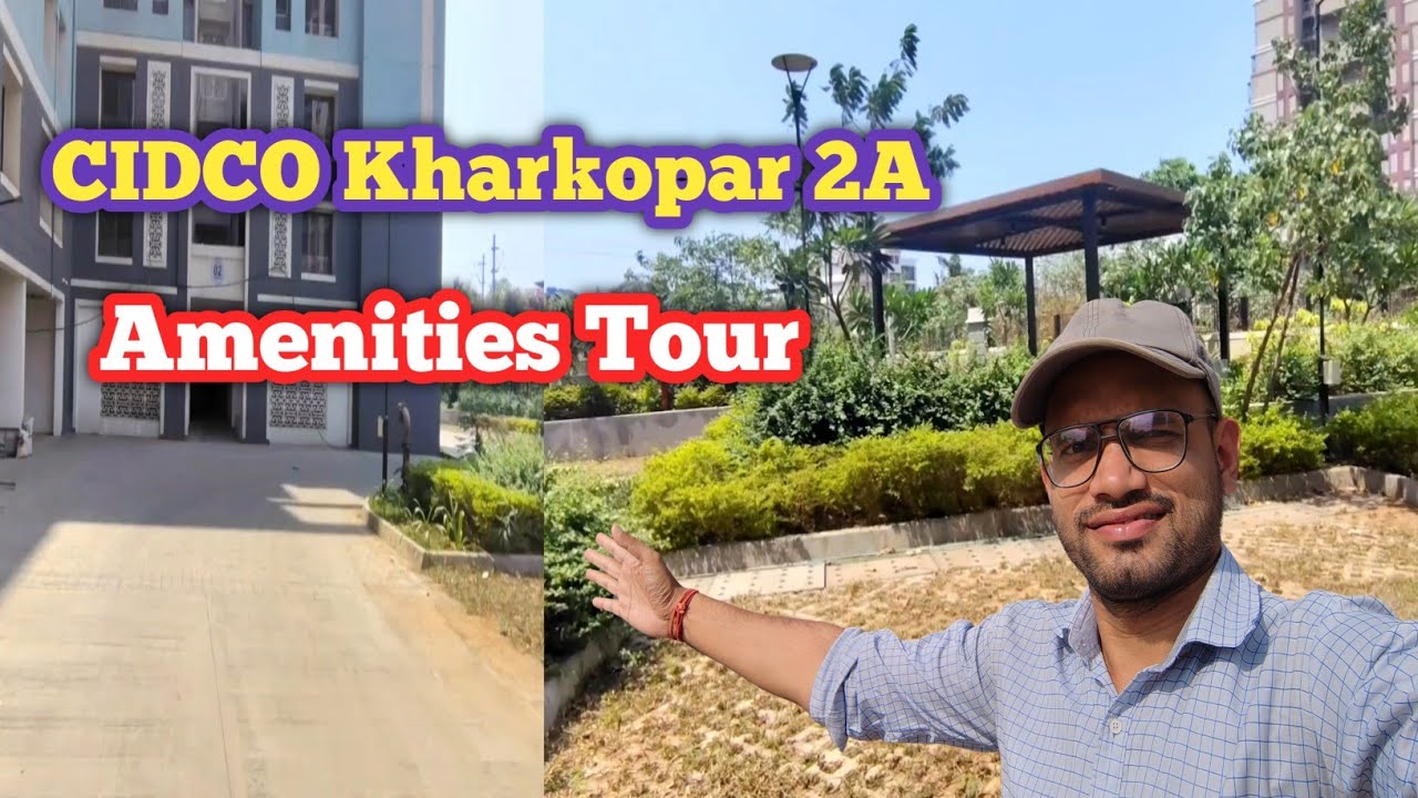Cidco Kharkopar 2A EWS Flats & Amenities l CIDCO lottery l Cidco Mass Housing Scheme