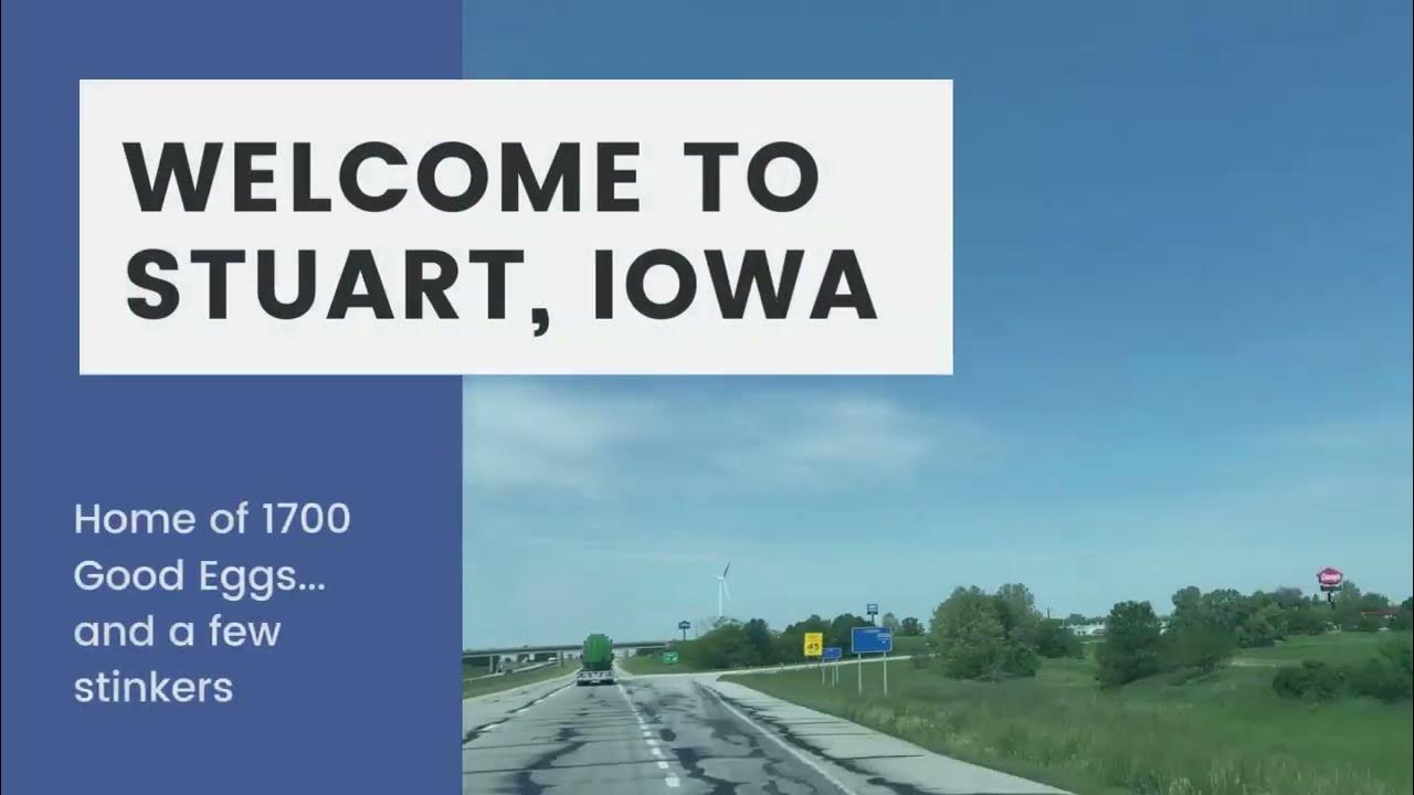 Stuart, Iowa Intro to Downtown Promo YouTube