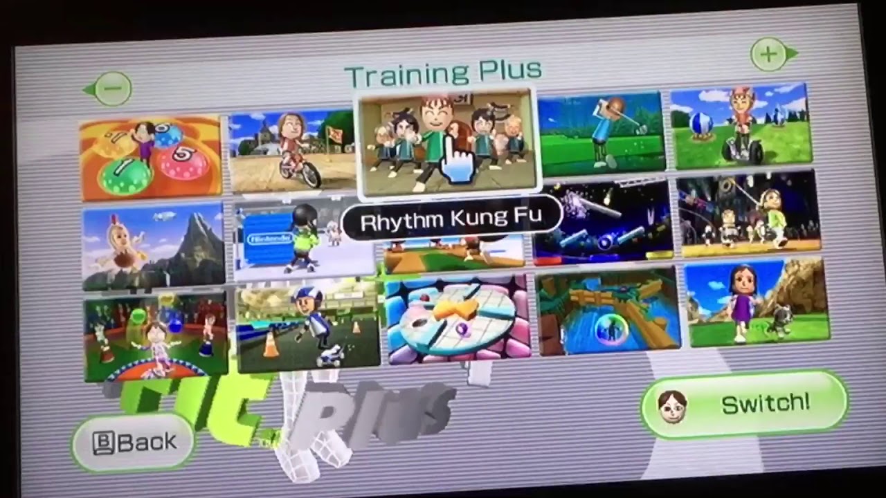 all wii fit games