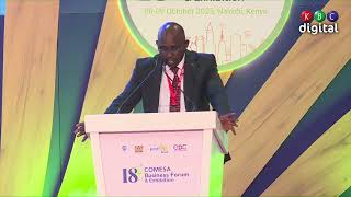 KK Mutai : It is a great opportunity for KNCCI to join in the 18th COMESA Business Summit