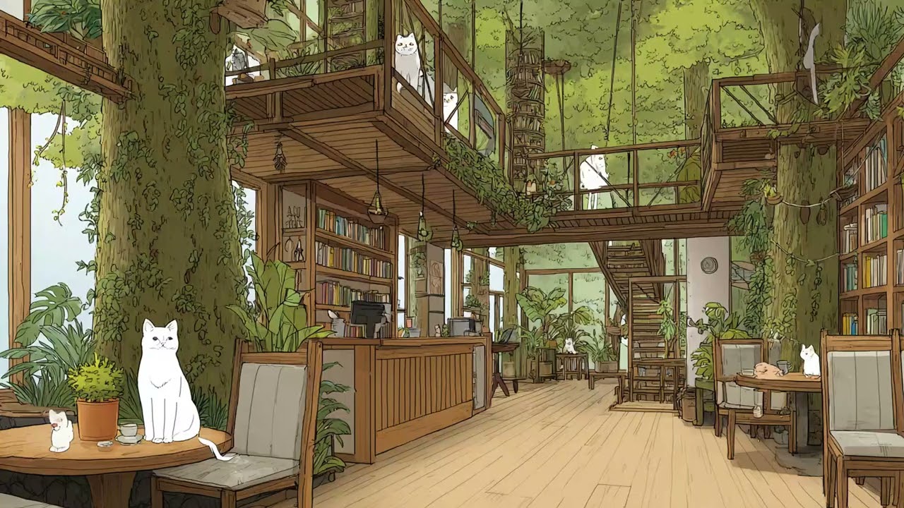 [Playlist] (no mid roll ads) Musical Feline Library | Lofi & Classical Music