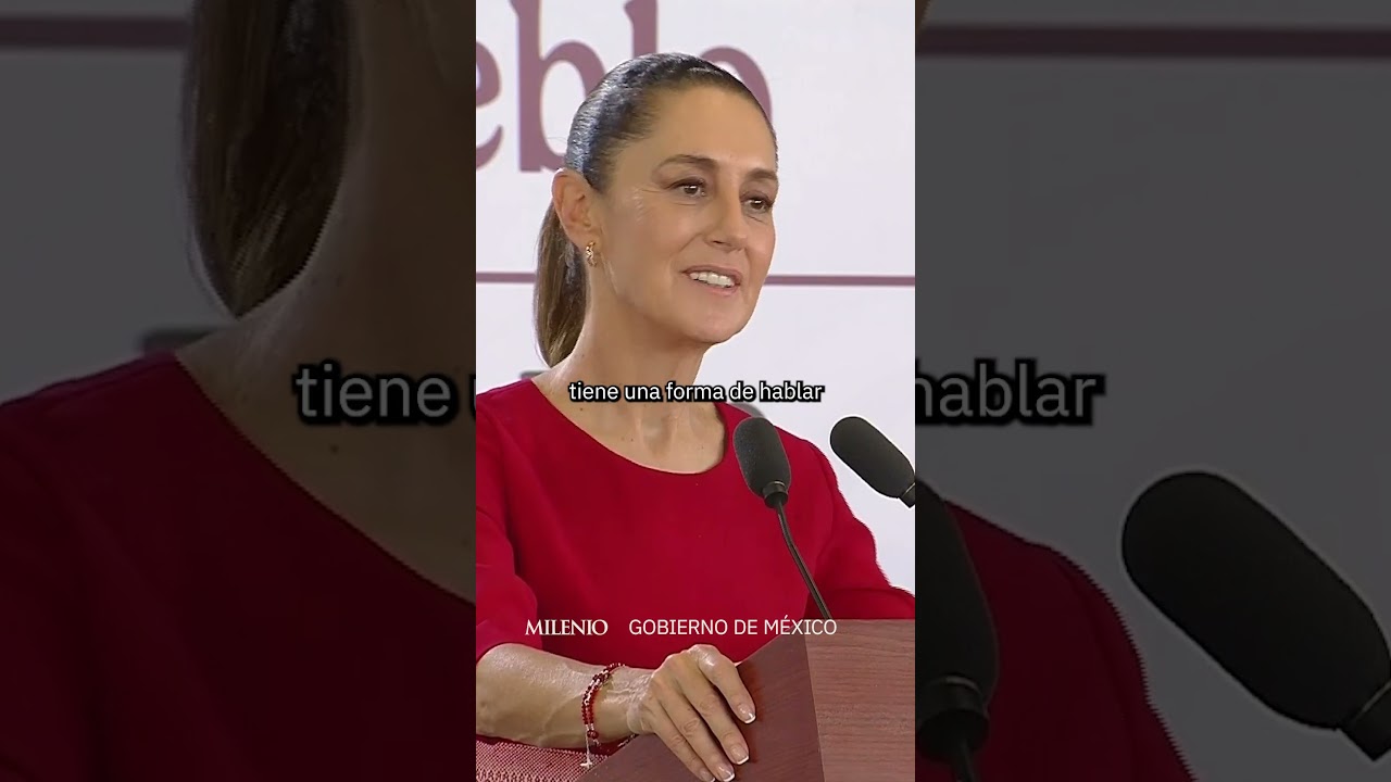 Sheinbaum responde al Presidente Trump que en México solo manda el pueblo