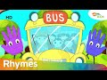 Wheels on the bus (HD) | Plus More Nursery Rhymes Collection | Shemaroo Kids
