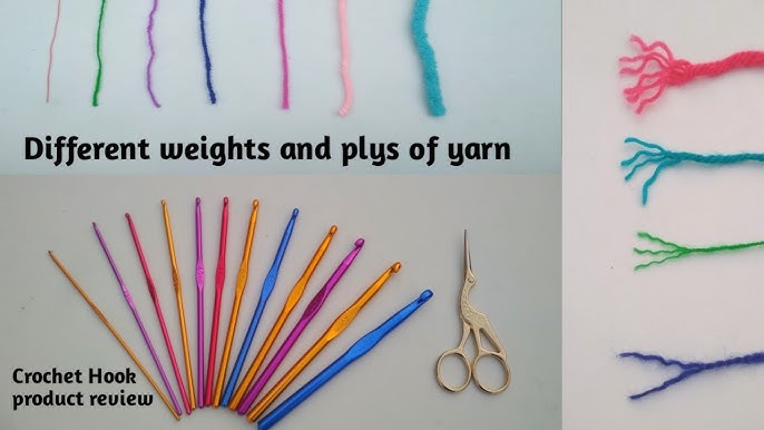 How to Match Crochet Hook Size and Yarn Weight