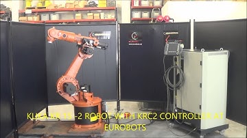 KUKA KR 15-2 ROBOT WITH KRC2 CONTROLLER AT EUROBOTS