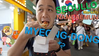 Wandering: Seoullo 🚶🏻 Namdaemun Markets 👕 Myeong-dong 🍡 x2