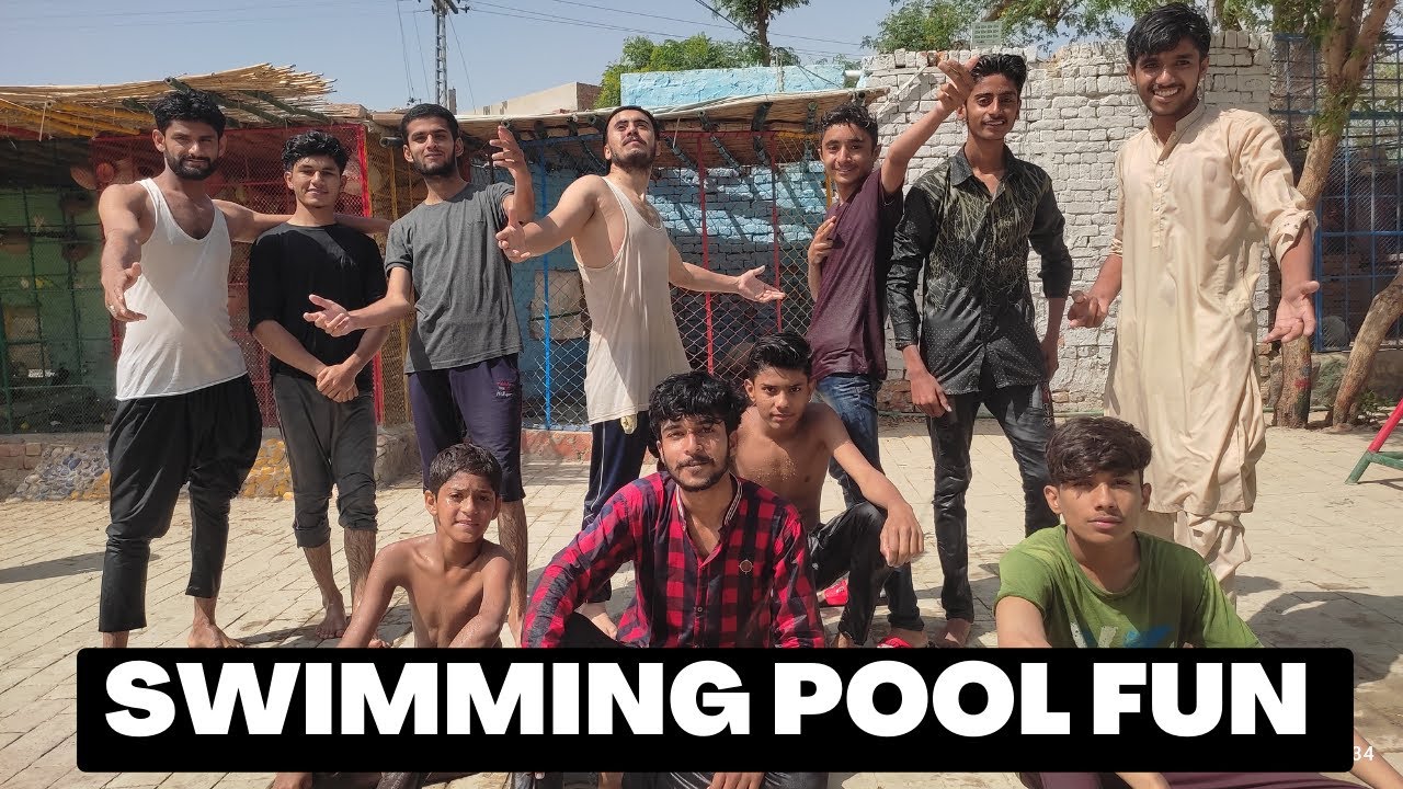 Swimming Pools Fun | Masti With Friends Vlog | Bahawalpur Vlog | Ubaid ...