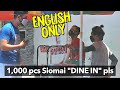 "ENGLISH ONLY Prank" (Pakyaw Paninda)🇵🇭🙌  Bopis & Siomai VENDORS Social Experiment