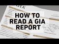 How to read a gia grading report by gia