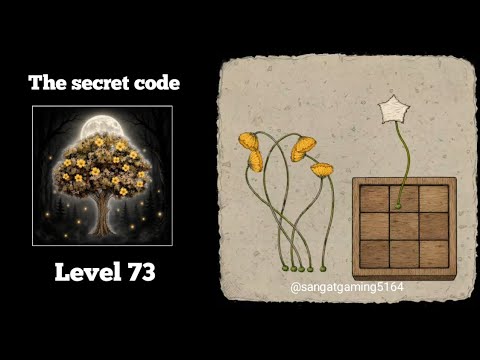 the secret code: forest puzzle Level 73 (update) Easy walkthrough
