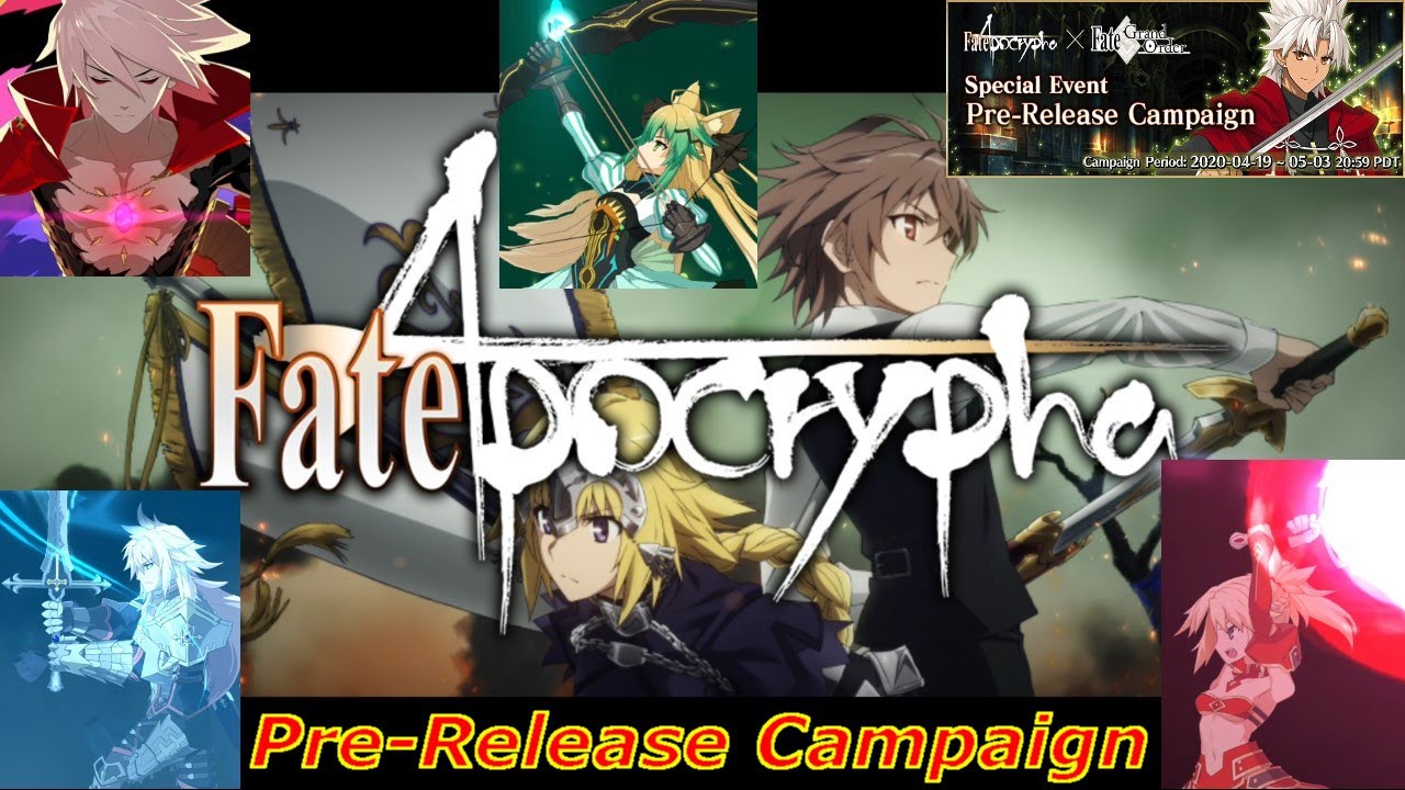 [F/Apocrypha CE Quests + Animation Updates] Fate/Apocrypha Pre-Release ...