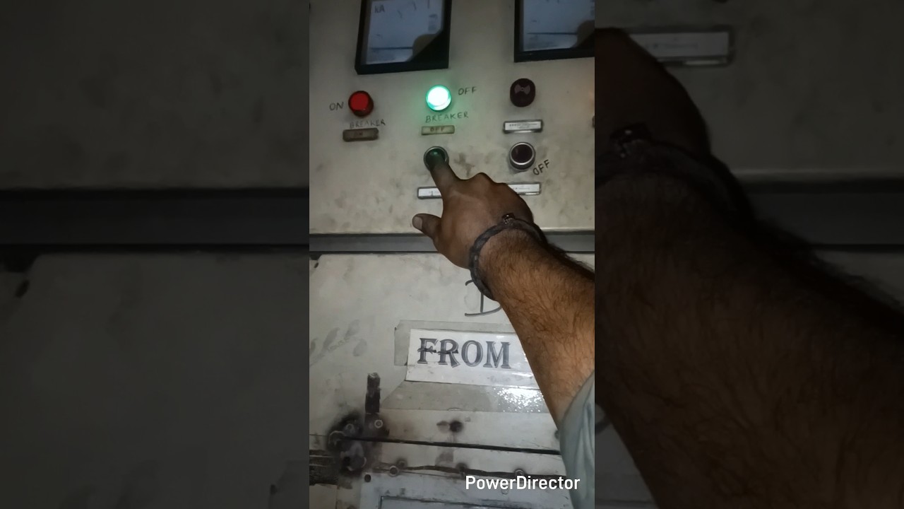 Electric Circuit LT Breaker Manually ON 